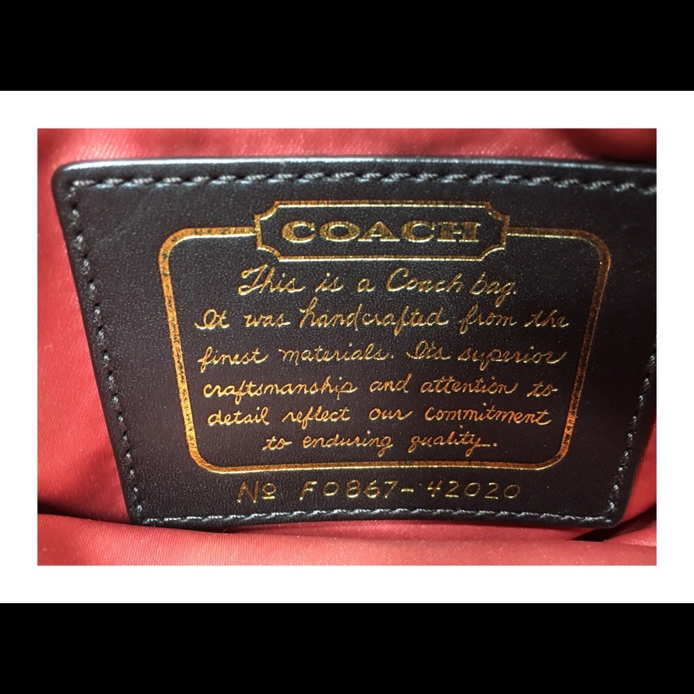 Authentic Coach Handbag - image 5